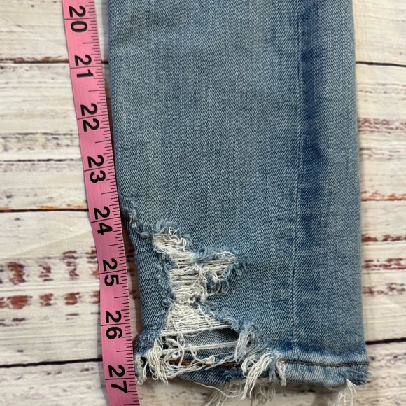 AGOLDE Size 26x27 Sophie High Rise Ripped Distressed Skinny Jeans - Picture 8 of 9
